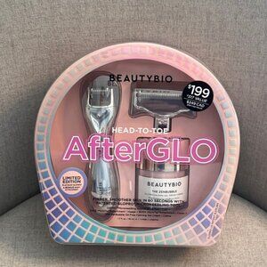 BeautyBio GloPRO Head-to-Toe AfterGLO Face & Body Limited Edition Platinum Set